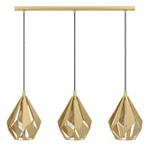 Eglo Lighting Indoor Pendants Carlton Pendant Light 3Lt in Gold Lights-For-You 43909N 9008606303281